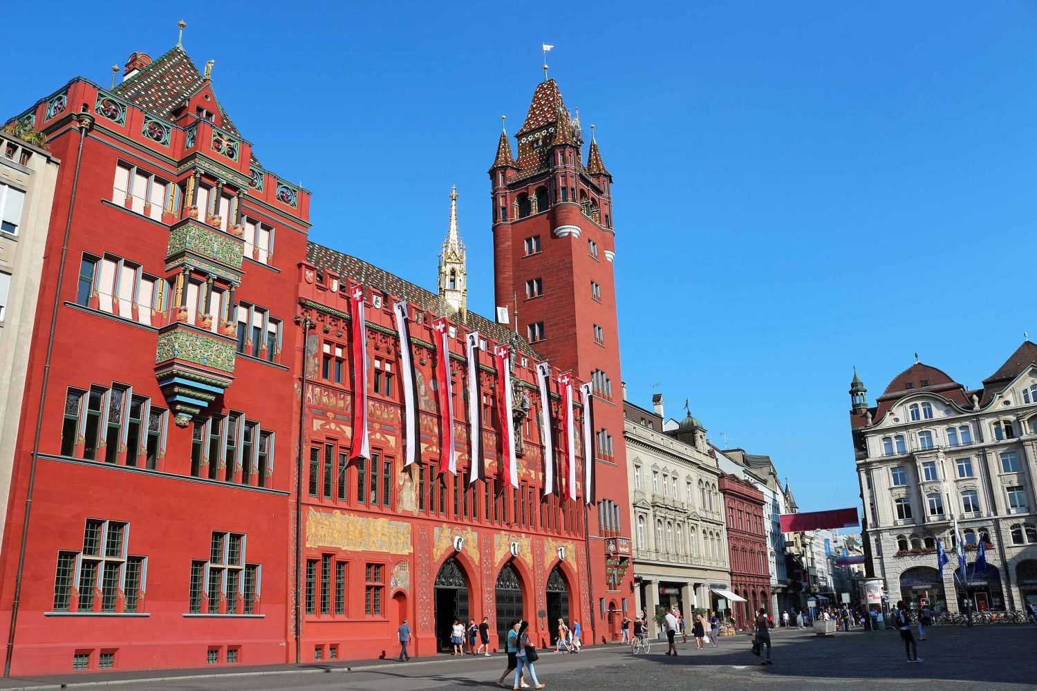Basel Rotes Rathaus