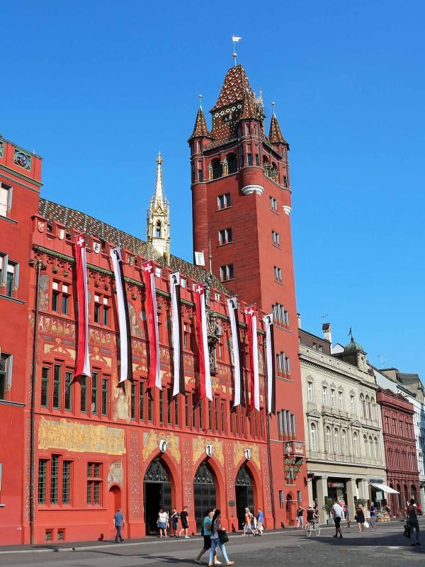 Basel Rotes Rathaus