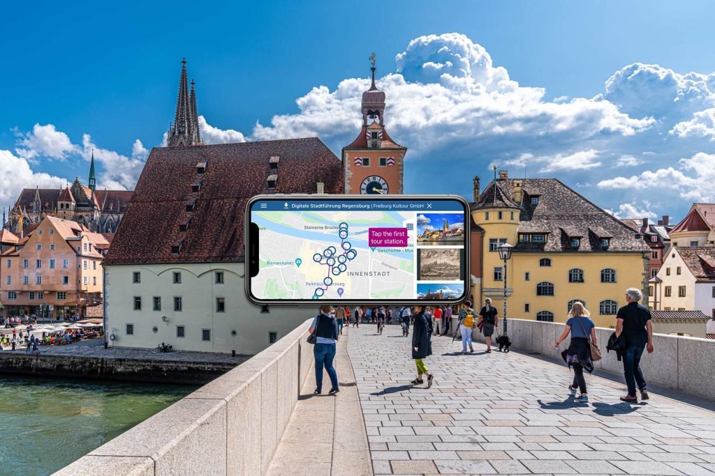 Digitaler Stadtrundgang Regensburg