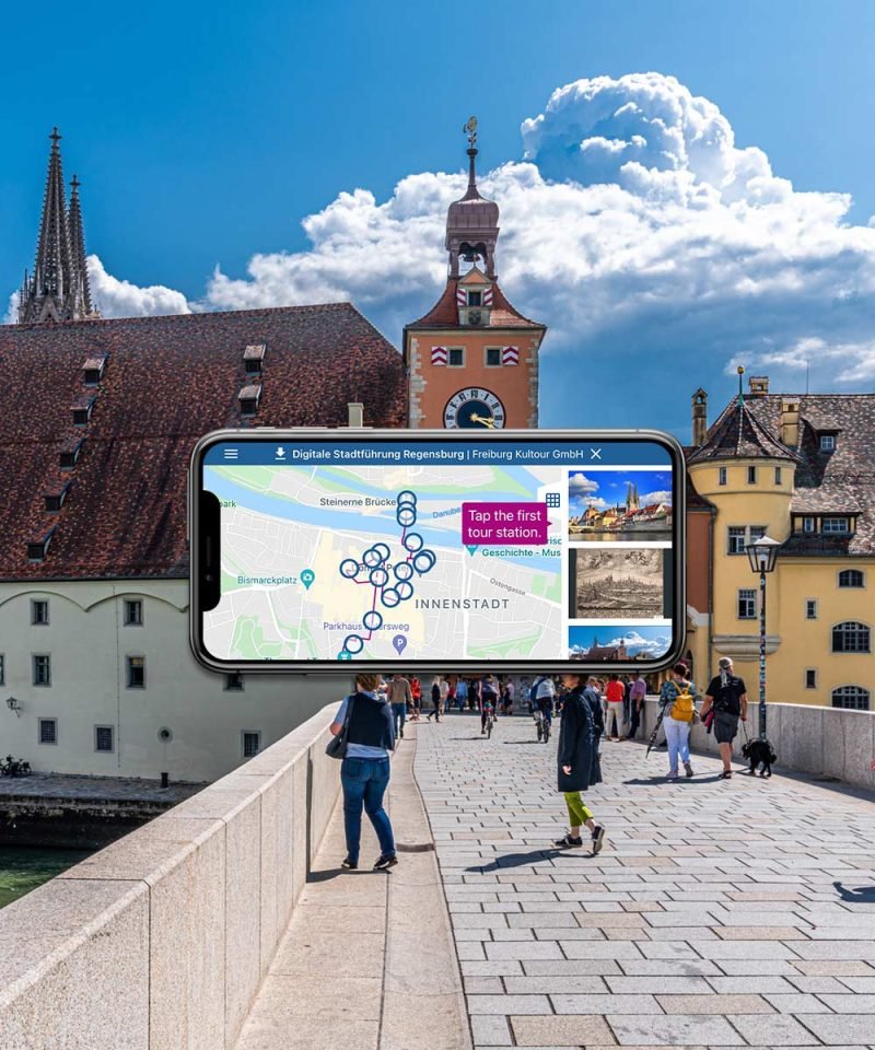 Digitaler Stadtrundgang Regensburg